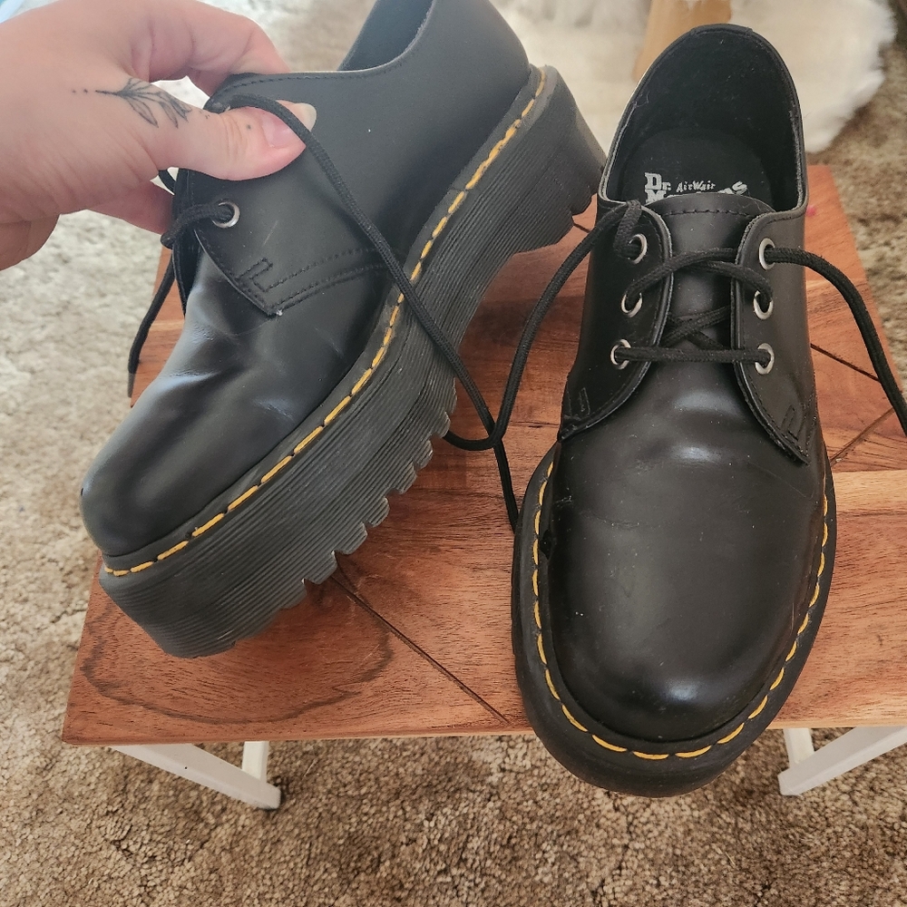 1461 Quad Platform Doc Martens